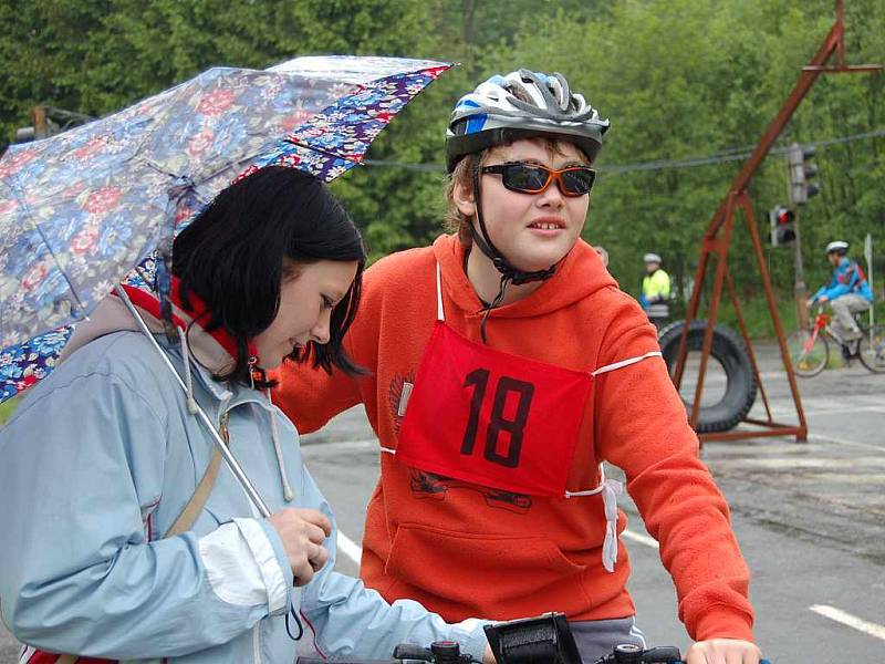 Okresní kolo Dopravní soutěže mladých cyklistů se  ve čtvrtek 14. května konalo v Domažlicích.