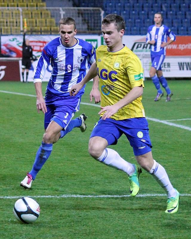 Jiskra na Stínadlech. Odveta osmifinále Poháru České pošty FK Teplice - Jiskra Domažlice 2:1.