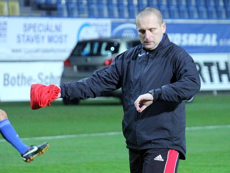 Jiskra na Stínadlech. Odveta osmifinále Poháru České pošty FK Teplice - Jiskra Domažlice 2:1.