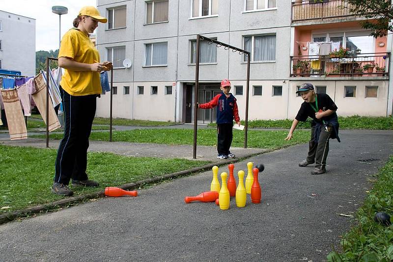 Odpoledne plné her ve Kdyni.