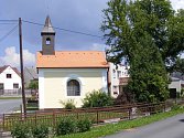 Opravená kaple v Zahořanech