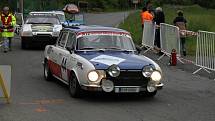 Historic Vltava Rallye 2014. ´Historici´ na Hájovně u Kdyně. 