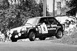 Legenda rallysportu, kdyňský rodák Leo Pavlík. S renaultem.