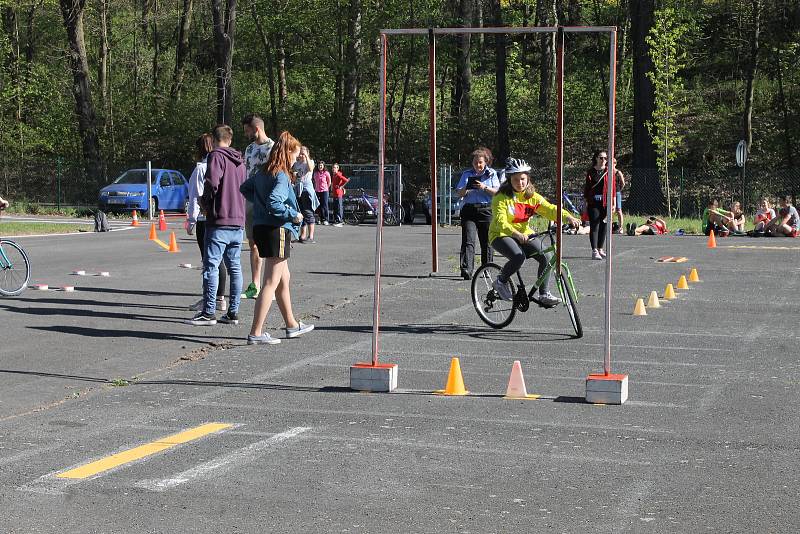 Okresní dopravní soutěž se konala 25. dubna.