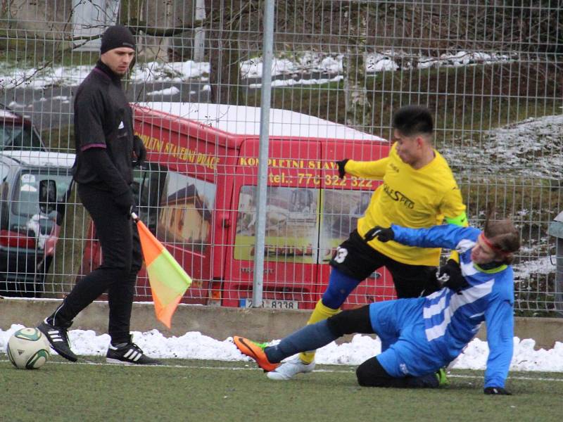 Fotbalisté Jiskry Domažlice B porazili v prvním utkání zimní přípravy FK Staňkov.