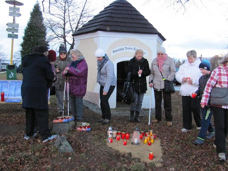 Památka na zesnulé děti na Baldově.