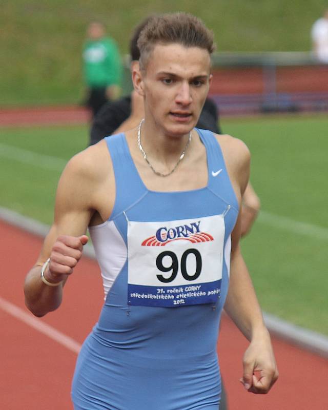 Corny středoškolský atletický pohár 2012 - oblastní kolo.