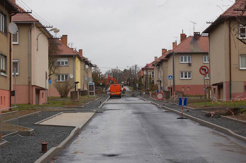 Ulice  II. Pětiletky bude horšovskotýnským občanům plně zpřístupněna již před Vánoci.