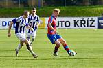 Viktoria Plzeň B (v červených dresech) utrpěla na Chodsku debakl. S Domažlicemi padla vysoko 0:8.