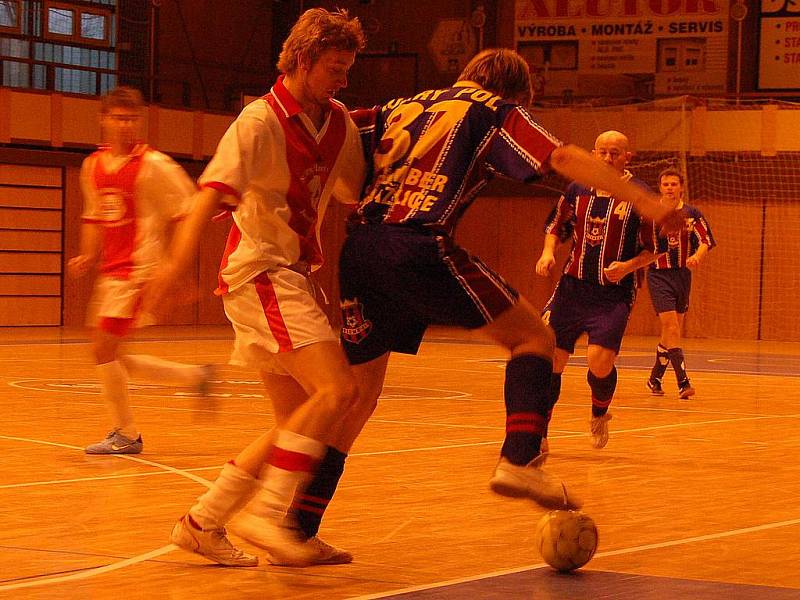 Z utkání futsalistů Ajaxu Staňkov a Bomber Domažlice.