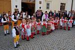 Vernisáž výstavy Chodské kroje v Muzeu Chodska Domažlice ve středu 30. března.