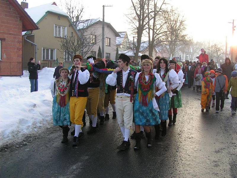 Masopust v Postřekově.