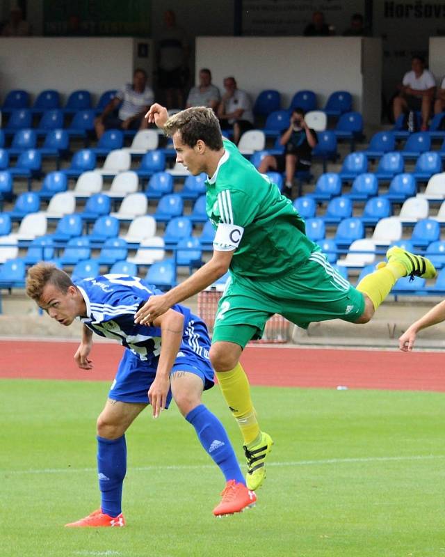 Fotbalisté Jiskry Domažlice ve druhém přípravném utkání hostili 1. FC Karlovy Vary.