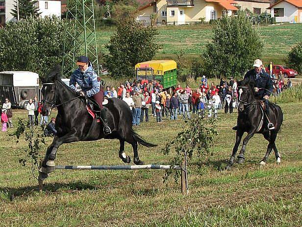 Z Hubertovy jízdy v Chrastavicích.