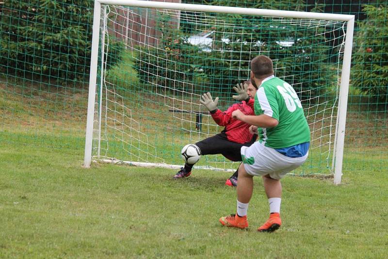 Turnaj v malé kopané v Holubči 2015.