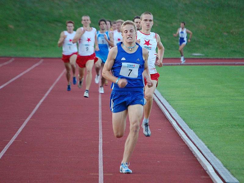 Z 46. ročníku atletického mítinku Chodská 1500 v Domažlicích.