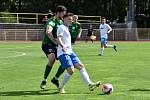 25. kolo FORTUNA ČFL, skupina A: Sokolov - Domažlice (bílí) 3:0.