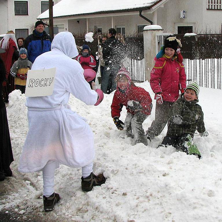 Masopust 2010 ve Spáňově.