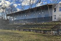 Sokolský stadion v Domažlicích.