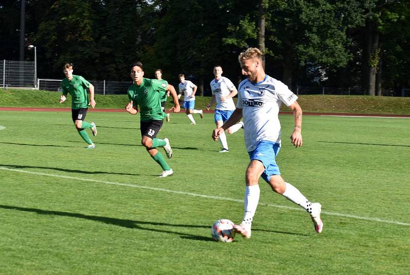 TJ Jiskra Domažlice (bílí) - 1. FK Příbram B 3:0.