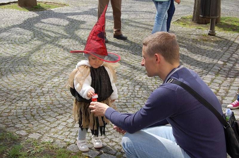 Slet čarodějnic ve Kdyni.