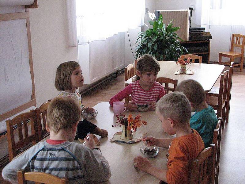 Z Mateřské školy v Luženicích.