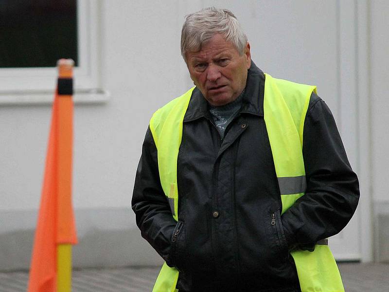 Z utkání fotbalistů Jiskry Domažlice a MFK Chrudim.