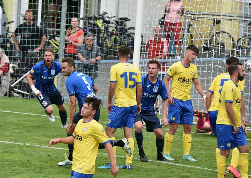 FC Písek - Jiskra Domažlice 1:3.