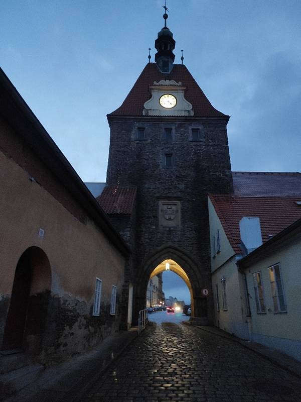 Rozsvícení vánočního stromku na náměstí Míru se uskutečnilo v sobotu před 17. hodinou.