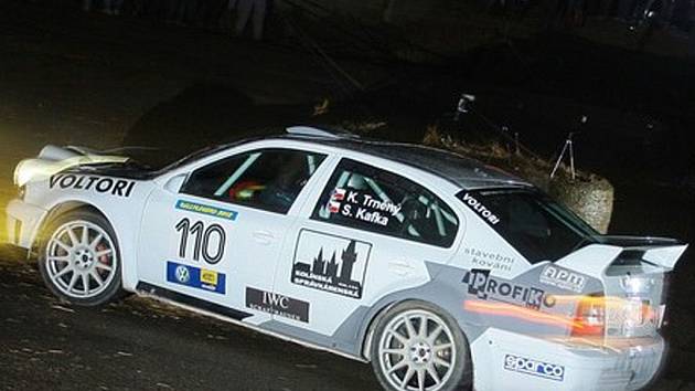 Karel Trněný si jede pro druhé místo na Rally Legend 2012 v San Marinu.