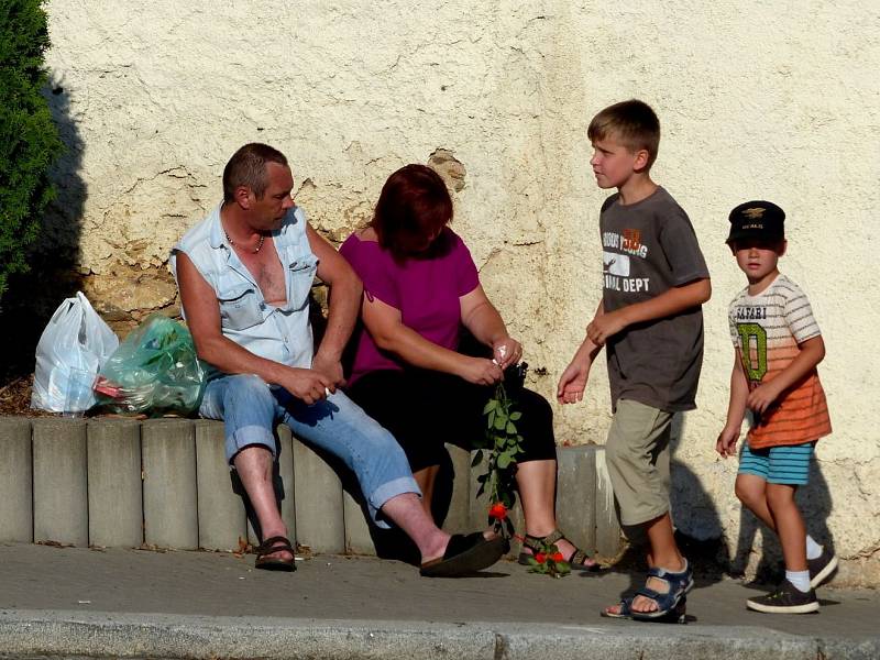 Chodské slavnosti 2015 - sobotní podvečer.