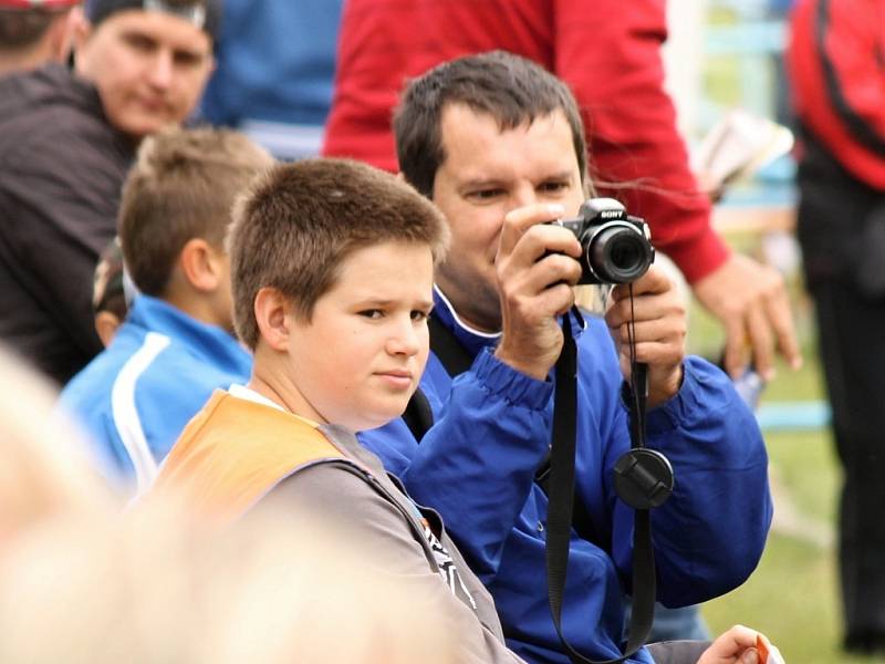 Přípravný zápas třetiligové Jiskry Domažlice s účastníkem Ligy mistrů, Viktorií Plzeň.