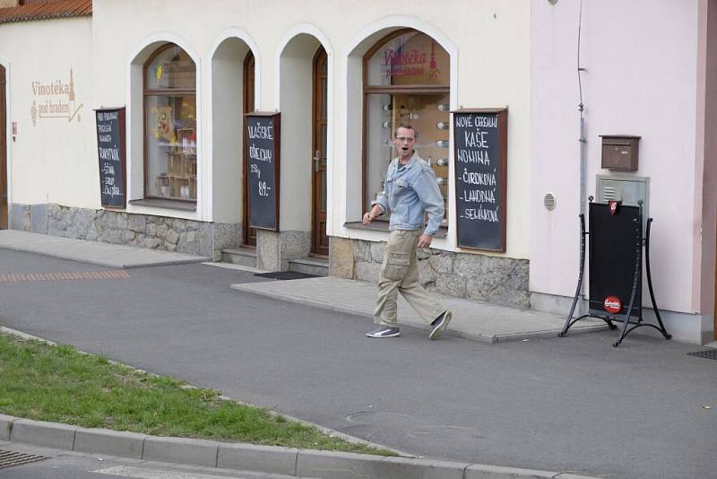 Cvičný policejní zásah v restauraci Zubřina.