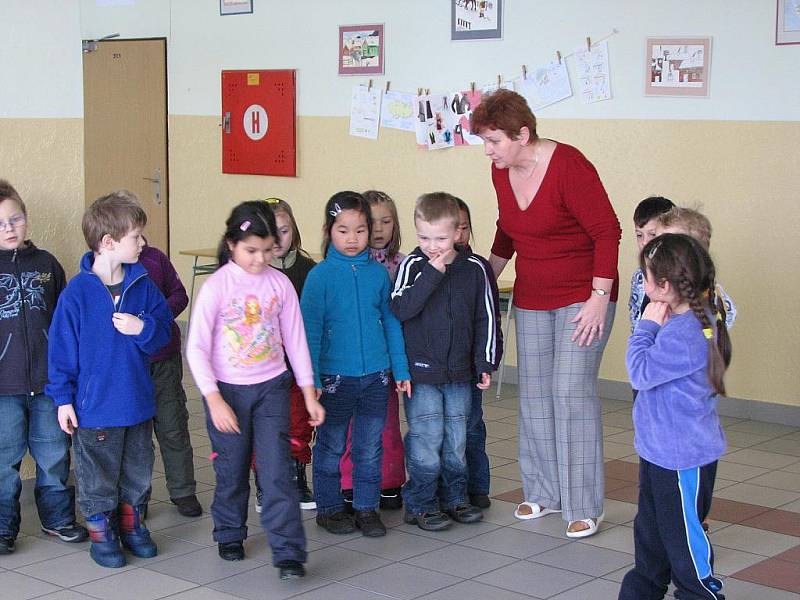 Z projektu Předškoláček v Základní škole Msgre B. Staška v Domažlicích.