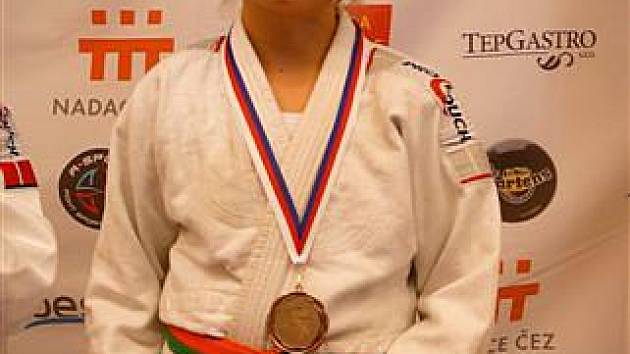 Kamila Forstová z Judo Clubu Domažlice. 