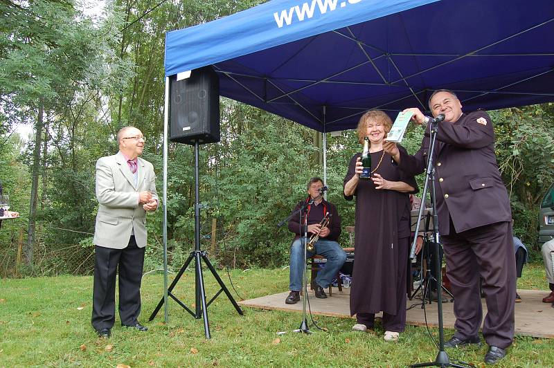 Z křtu publikace Václava Weningera o osadě Filipova Hora.