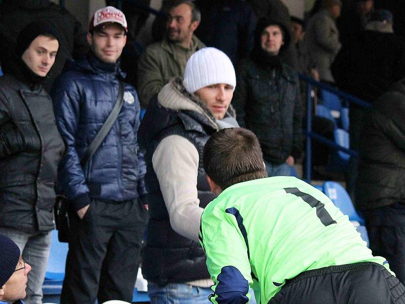 Z utkání Jiskra Domažlice a FK Mladá Boleslav B.