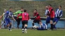 Z utkání Jiskra Domažlice a FK Mladá Boleslav B.