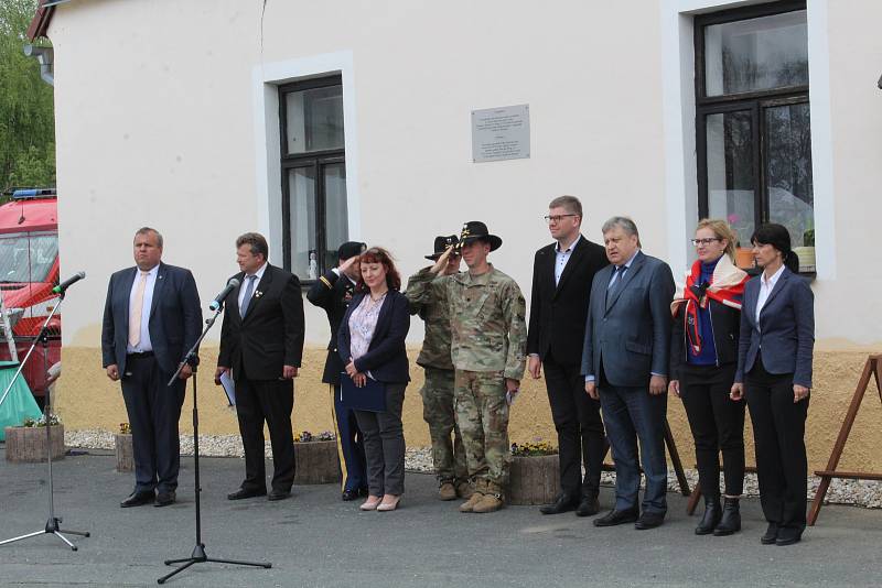 Oslavy osvobození v Hostouni a Bělé nad Radbuzou.