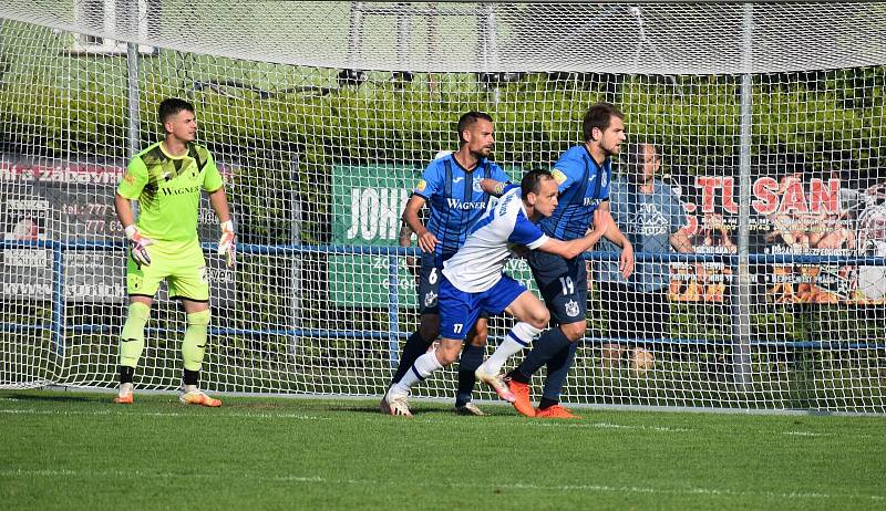 29. kolo FORTUNA ČFL A: Králův Dvůr - Jiskra Domažlice 2:1.