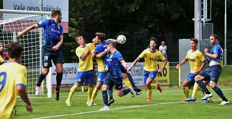 FC Písek - Jiskra Domažlice 1:3.