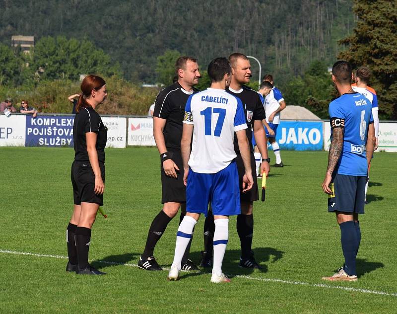 29. kolo FORTUNA ČFL A: Králův Dvůr - Jiskra Domažlice 2:1.