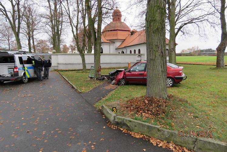 Dopravní nehoda u Holýšova.