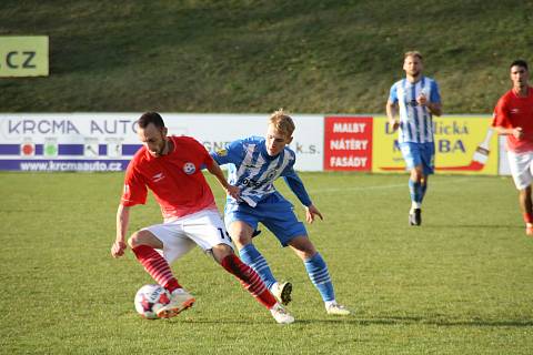 Jiskra Domažlice - Povltavská FA 4:0.