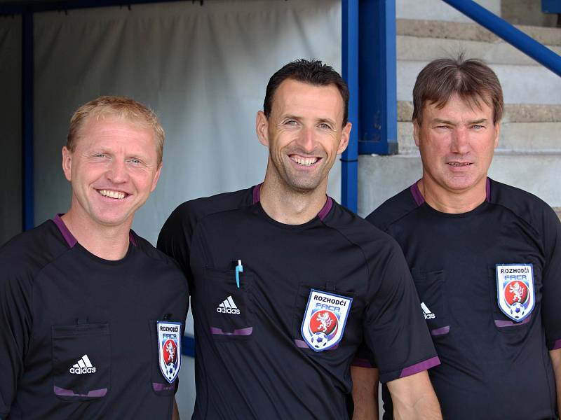 Fotbalisté Jiskry Domažlice ve druhém přípravném utkání hostili 1. FC Karlovy Vary.