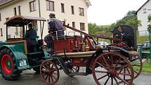 Z oslav 110. výročí hasičského spolku v Chodské Lhotě.
