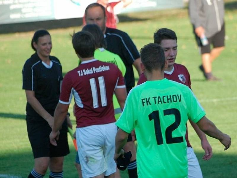 Postřekov v magnetu I.B třídy porazil Tachov 2:1.