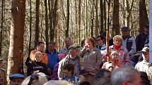 Odemykání České studánky v sobotu 9. dubna.