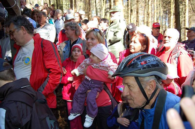 Odemykání České studánky v sobotu 9. dubna.