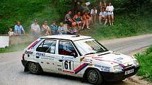 Třetí soutěží za volantem soutěžního auta byla pro Karla Trněného Rally Český Krumlov 1997.